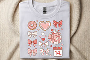 Valentine Coquette Bow Png, an Illustration by SinaCreation (Thumbnail 9 of 10)