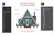 A-Frame Creator, an Illustration by lokfrid (Thumbnail 2 of 8)