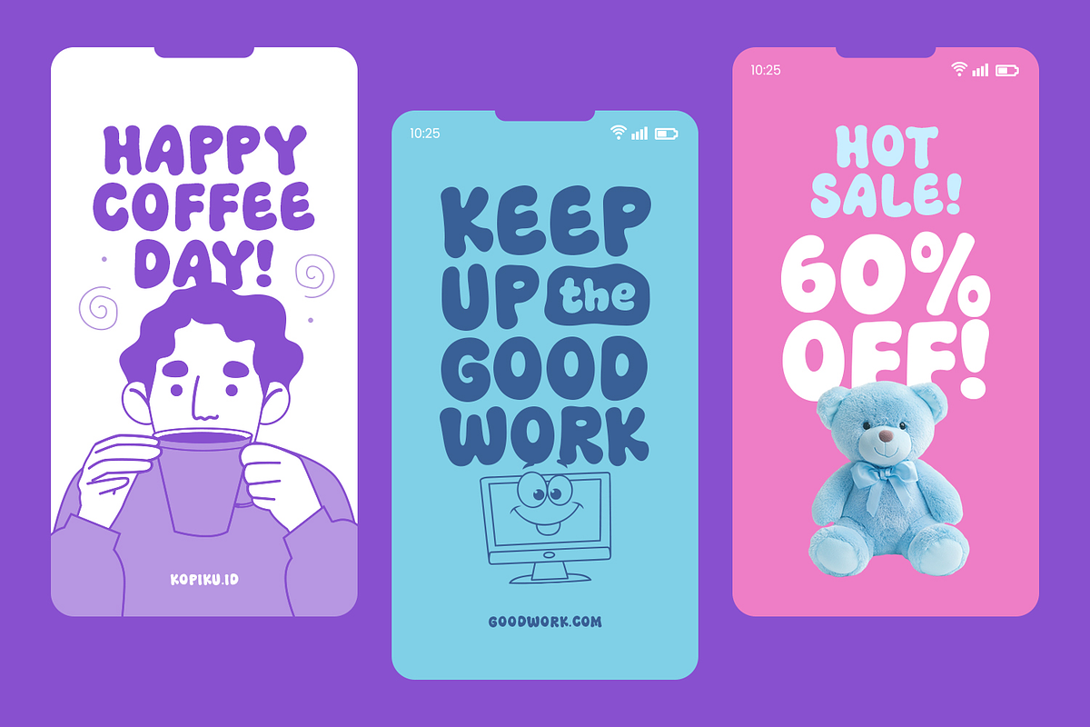 Frunkies – Chunky Bold Font, a Sans Serif Font by Pixesia Studio (Photo 5 of 15)