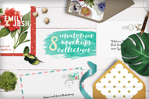 [-79%] Invitation Mockups Collection