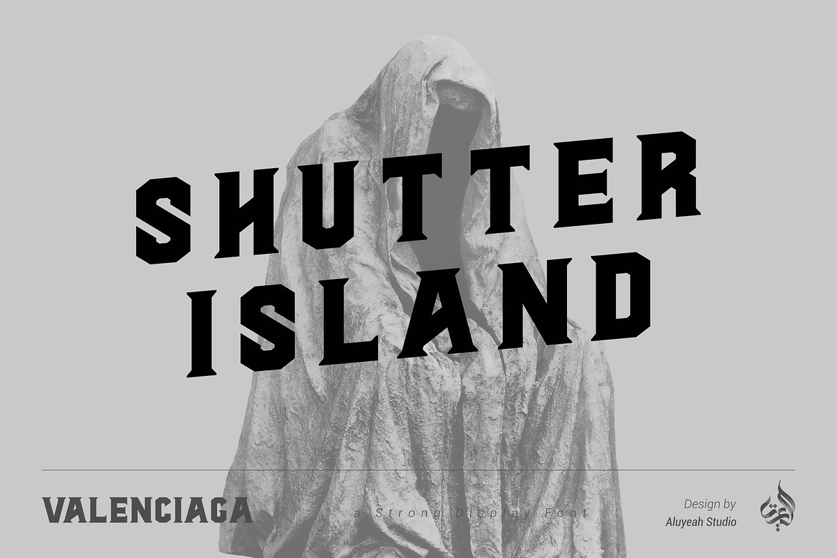 Valenciaga | Strong Display Font, a Font by Aluyeah Studio (Photo 5 of 11)