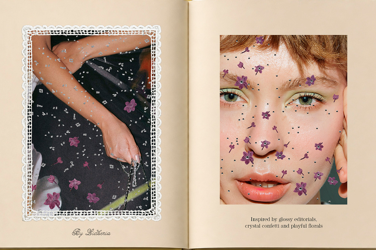 Rhinestone Garden Overlays, a Texture Graphic by Lidberia (Photo 7 of 11)