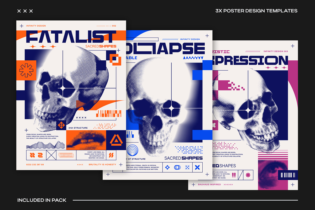 Brutalist Blocks Vector Pack, a Decorative Illustration by Vecster (Photo 13 of 16)
