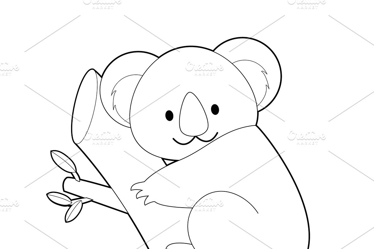 72x Animal Drawings for Coloring, an Animal Illustration by asantosg (Photo 4 of 6)