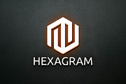 Hexagram Hexagon Business Line Logo, a Branding & Logo Template by jongcreative (Thumbnail 2 of 3)