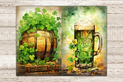 St Patricks Day Junk Journal Pages, a Decorative Illustration by GlamArtZhanna (Thumbnail 8 of 10)