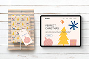 Happy Holidays - vector graphics, a Graphic by Bakulina Art (Thumbnail 12 of 19)