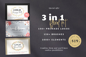 3 in 1 Floral Kit Bundle