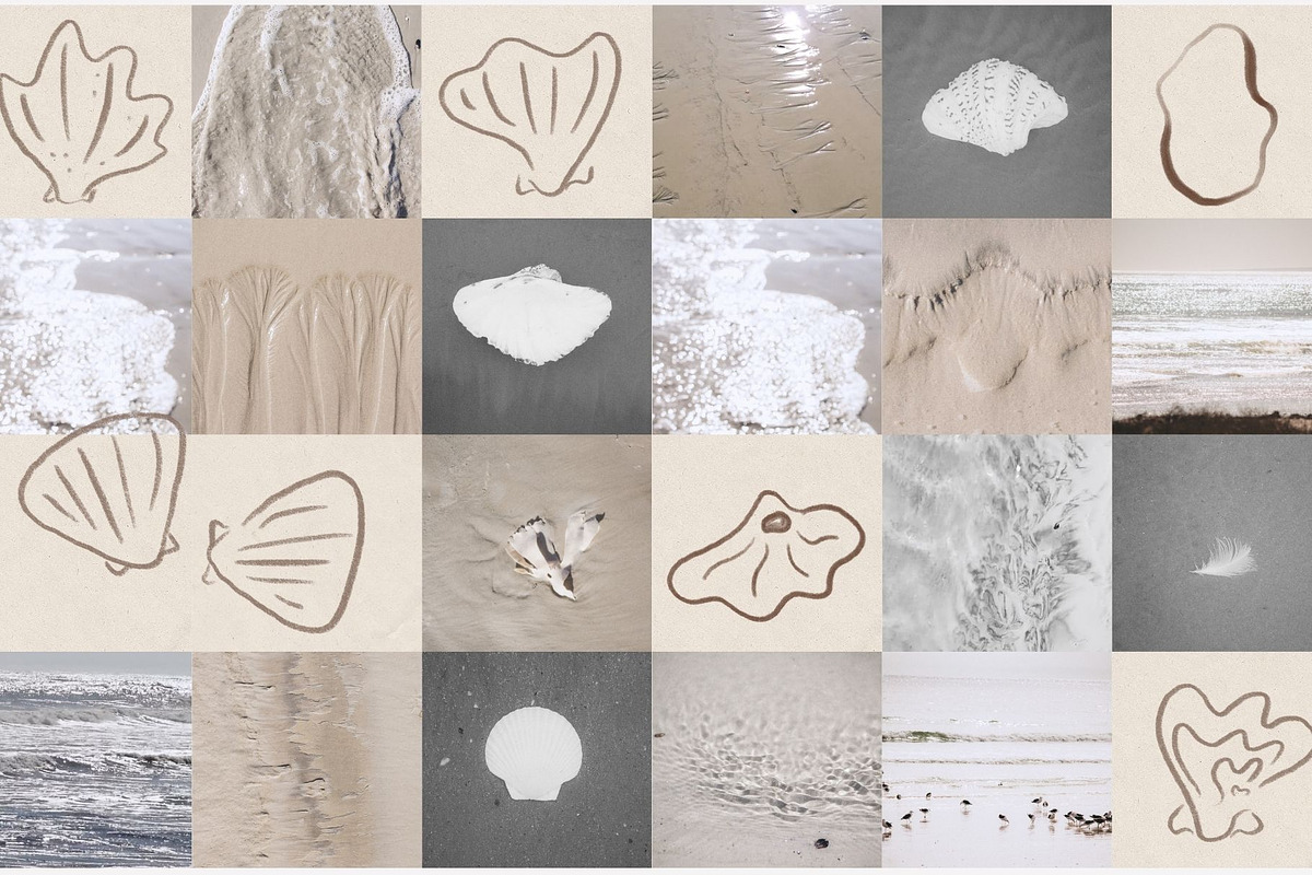 Coastal Branding Kit, an Object Graphic by Coco & Cub Studio (Photo 5 of 10)