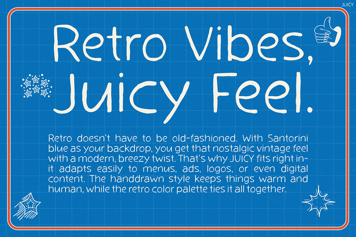 Juicy, a Font by Pinisi ART (Photo 5 of 10)