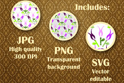 THE AWESOME PACK - 200 Patterns, a Pattern Graphic by Studio Debelle (Thumbnail 2 of 6)