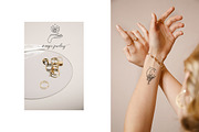 Floral moon & Zodiac Constellations, an Illustration by Art Dari Autumn (Thumbnail 9 of 15)