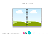 Big Happy Planner Canva Mockup, a Books & Magazine Mockup by Mockup Scene (Thumbnail 9 of 12)
