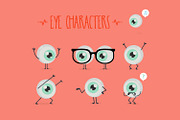 Eye characters, an Education Illustration by Beatriz Gascón (Thumbnail 1 of 4)