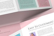 Square Trifold Brochure Mockup, a Books & Magazine Mockup by Illusiongraphic (Thumbnail 24 of 28)
