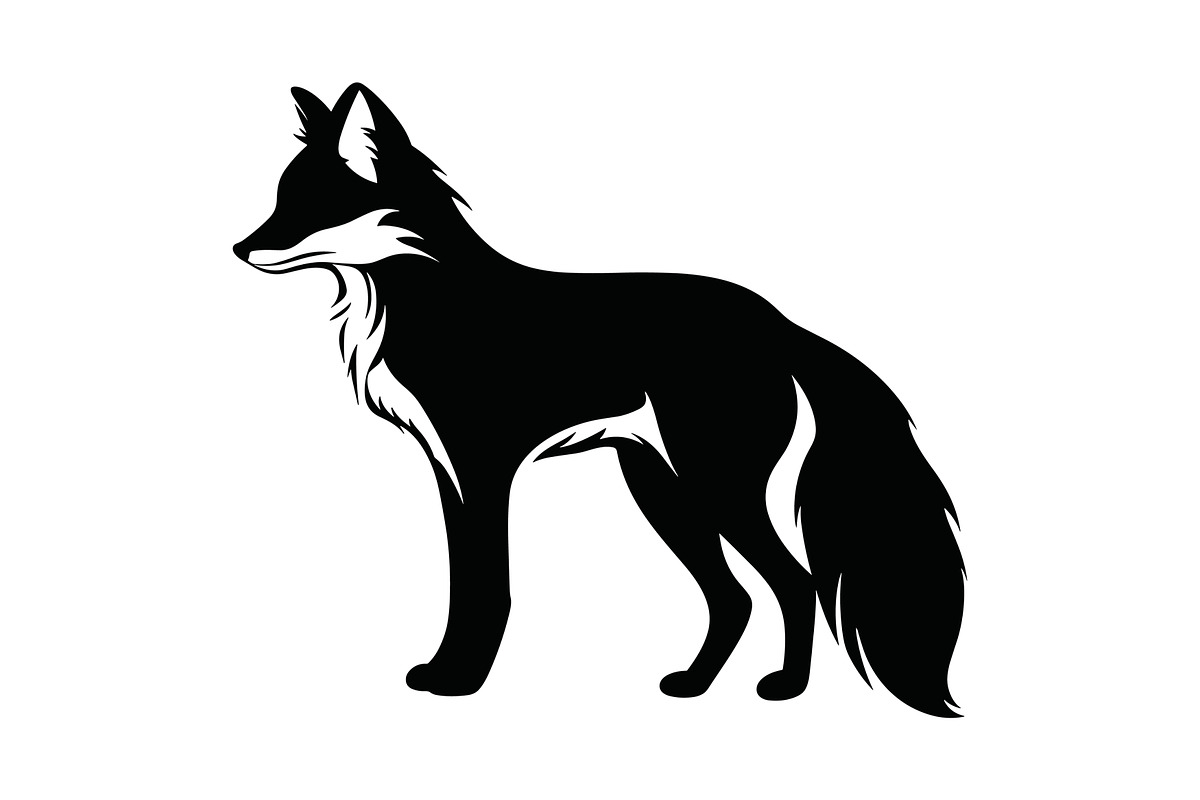 Fox Silhouette Vector Art SVG Set, an Animal Illustration by Gfx Expert Team (Photo 2 of 3)