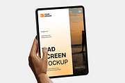 iPad Mockup Portrait Holding, an iPad Mockup by Permadi Creative (Thumbnail 4 of 5)