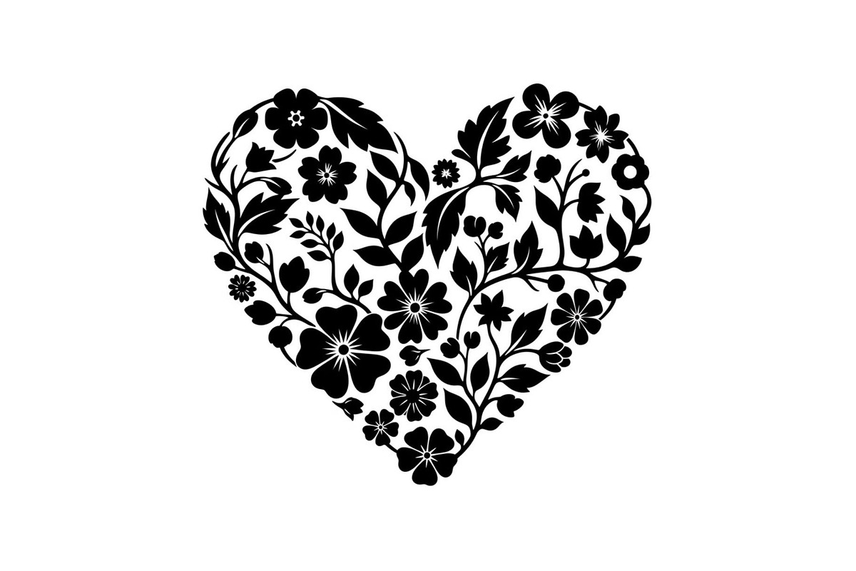 Floral Ornament Silhouette Bundle, an Illustration by BIPLOB EXPERT (Photo 23 of 51)