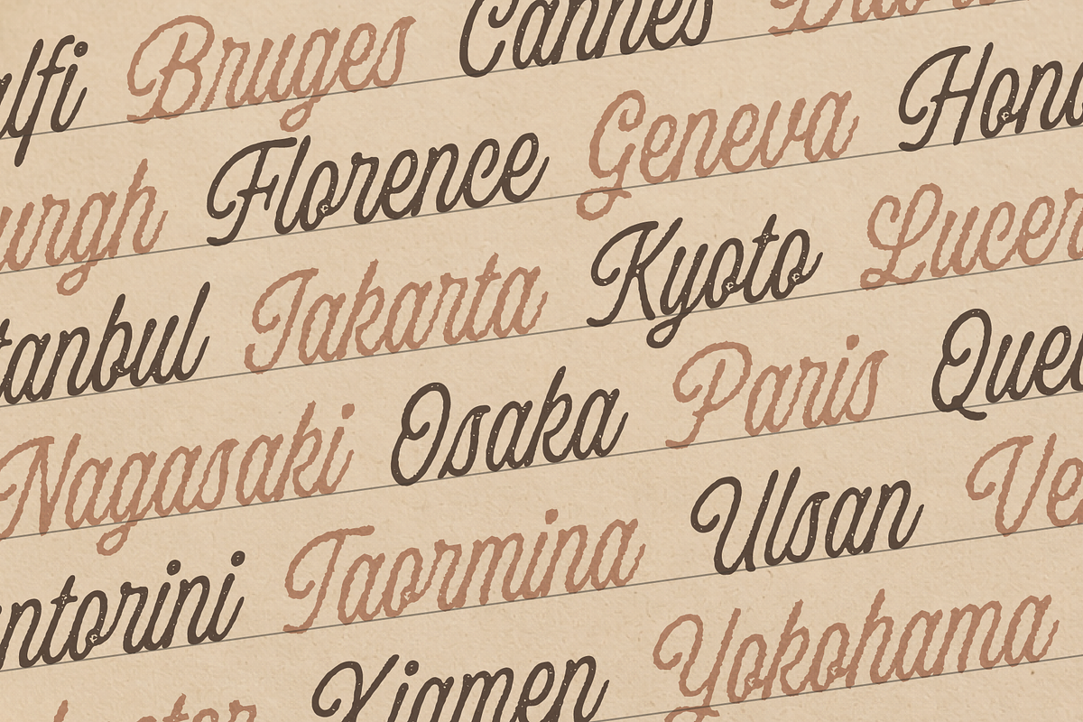 Maison Lovyelle, a Handwritten Font by Abbasy Studio (Photo 6 of 11)