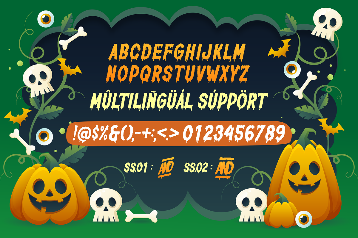 Horror Corps Font, a Font by Allouse Studio (Photo 6 of 10)