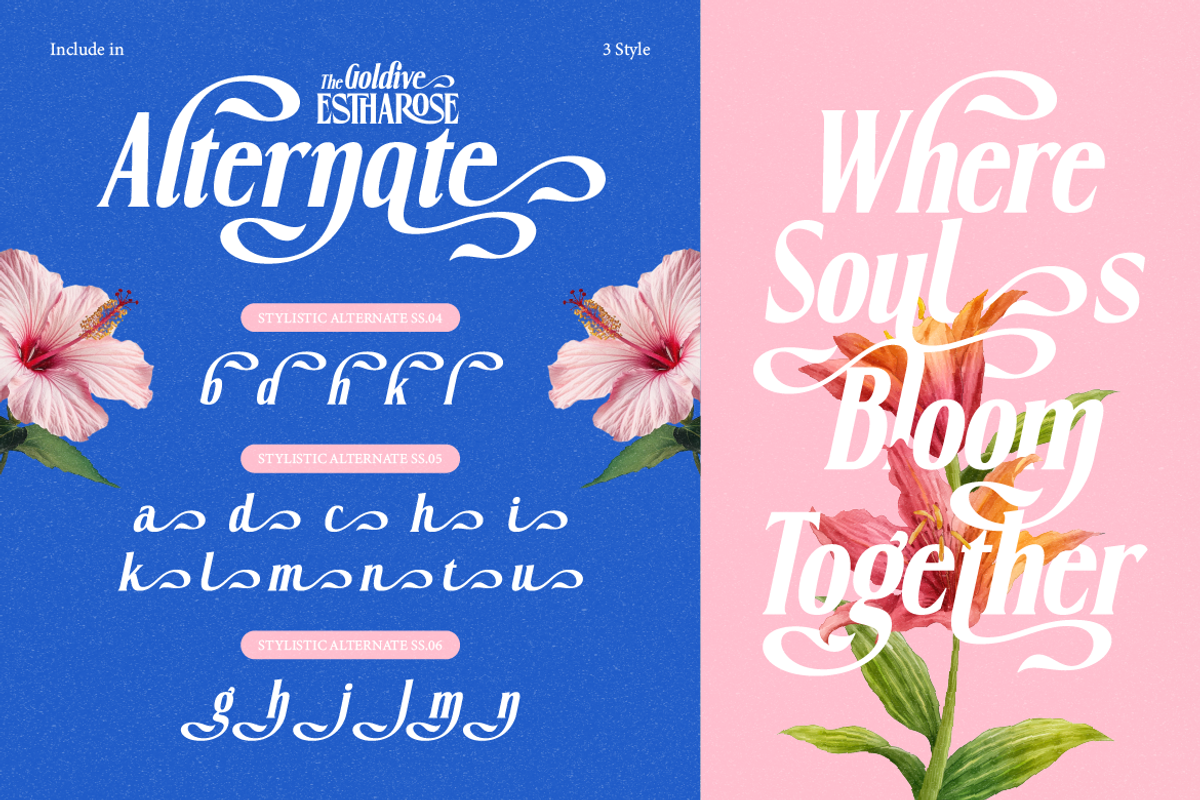 Goldive Estharose - Elegant Serif, a Serif Font by Artisan Themes (Photo 10 of 12)