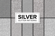 Silver Glitter Patterns, a Pattern Graphic by Creativenauts (Thumbnail 1 of 4)