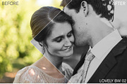 B&W Wedding ACR + Lightroom Preset, an Action Add-On by Shae Estella Photo (Thumbnail 3 of 6)