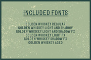 Golden Whiskey typeface, a Script Font by VozzyStock (Thumbnail 6 of 6)