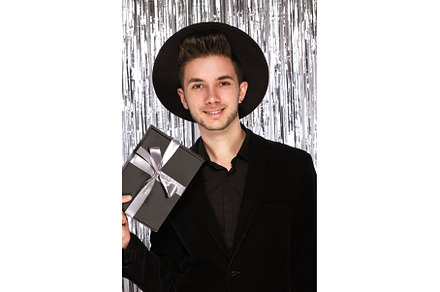 Young attractive man in a festive, a Beauty & Fashion Photo by KOBRIN|PHOTO