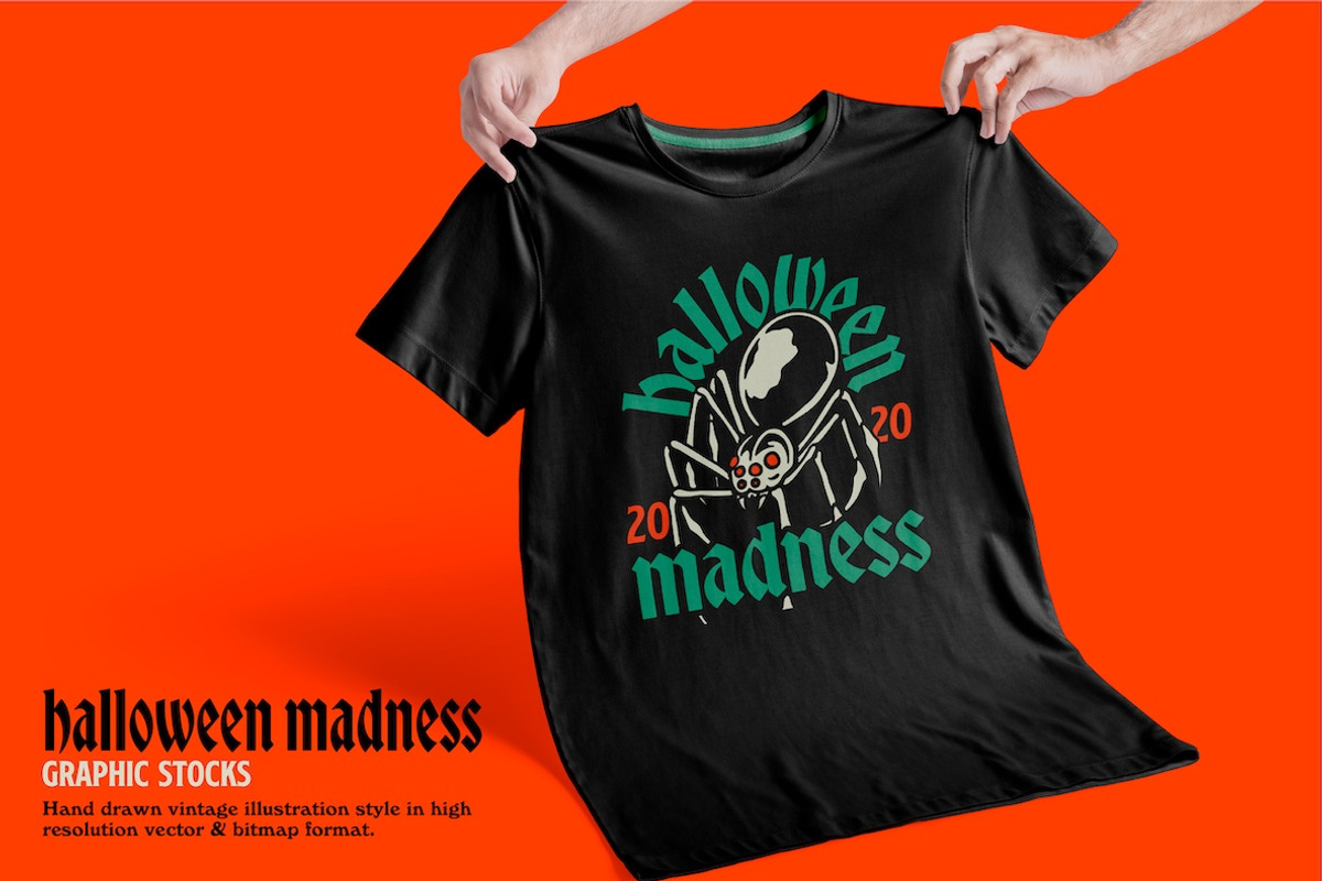 Halloween Madness Graphic Stocks, an Illustration by ARQAM Studio (Photo 6 of 9)