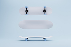 10 Bundle 3D Render Skateboard Case