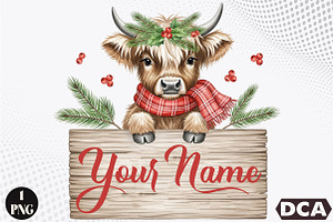 Western Christmas Png, Country Chri, an Illustration by DreamCafeArt