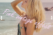 PinkVintage Photo Effect, a Texture Graphic by Drawwell (Thumbnail 1 of 6)