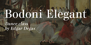 Bodoni Elegant, a Serif Font by Alan Meeks Collection (Thumbnail 5 of 5)