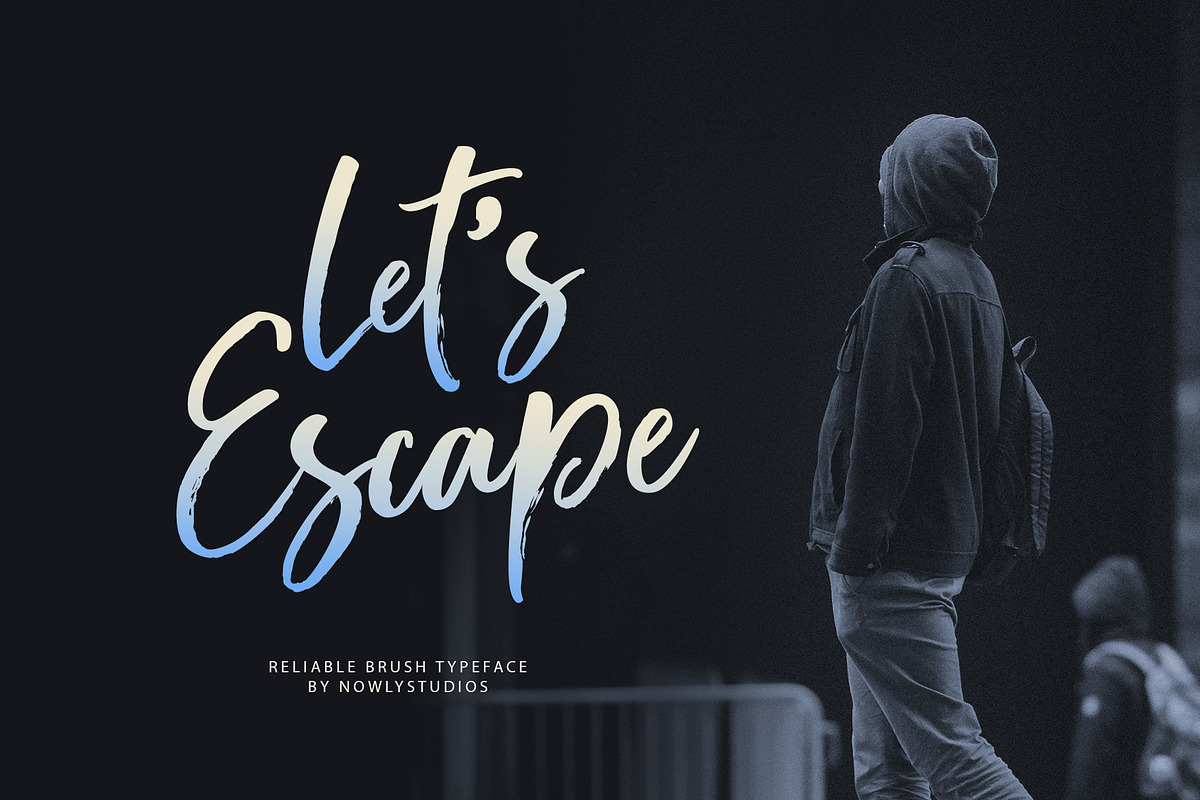 Reliable Brush, a Script Font by Nowlystudios (Photo 7 of 7)