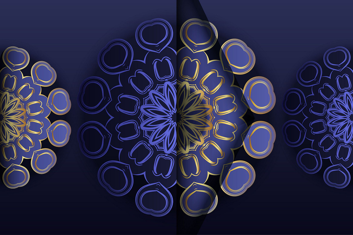 Mandala Circular Pattern Vector Pack, a Background Graphic by NJ Himel (Photo 50 of 95)