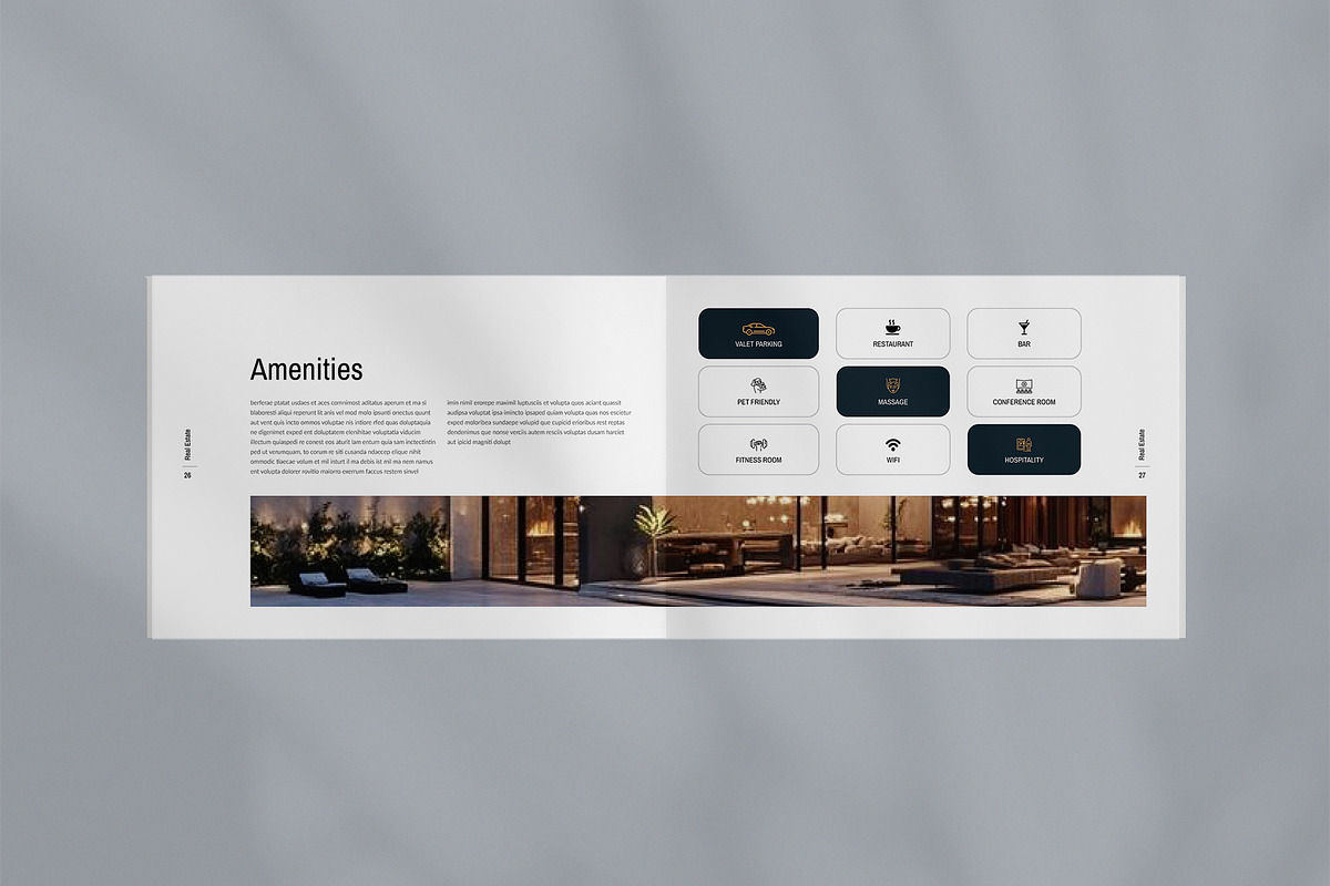 Luxury Real Estate Brochure | CANVA, a Brochure Template by TemplateFolio-Shop (Photo 10 of 12)