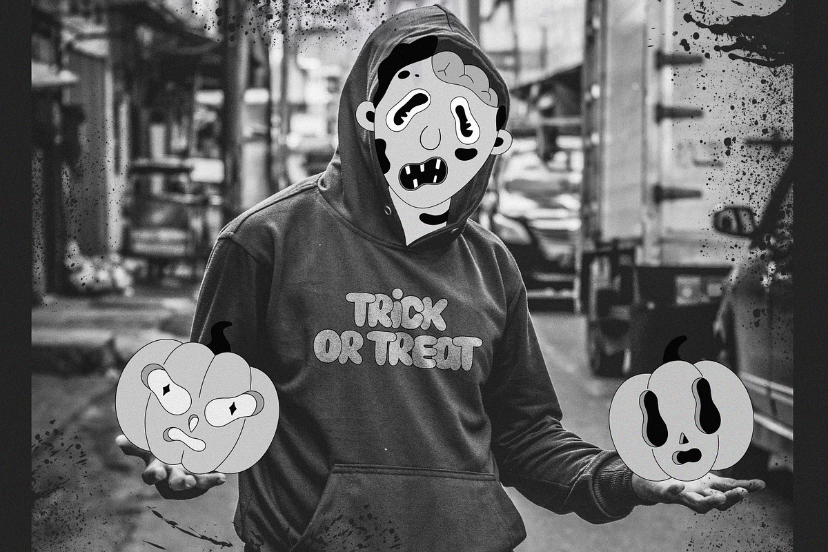 BOO! - Halloween Collection, a Seasonal Illustration by Leila Divine (Photo 4 of 19)