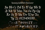 Luxury Goldish – Elegant Serif Font, a Serif Font by MERCI STUDIO (Thumbnail 7 of 8)