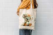 Spring Flower Animal Sublimation Cli, an Illustration by CreationArt (Thumbnail 4 of 7)
