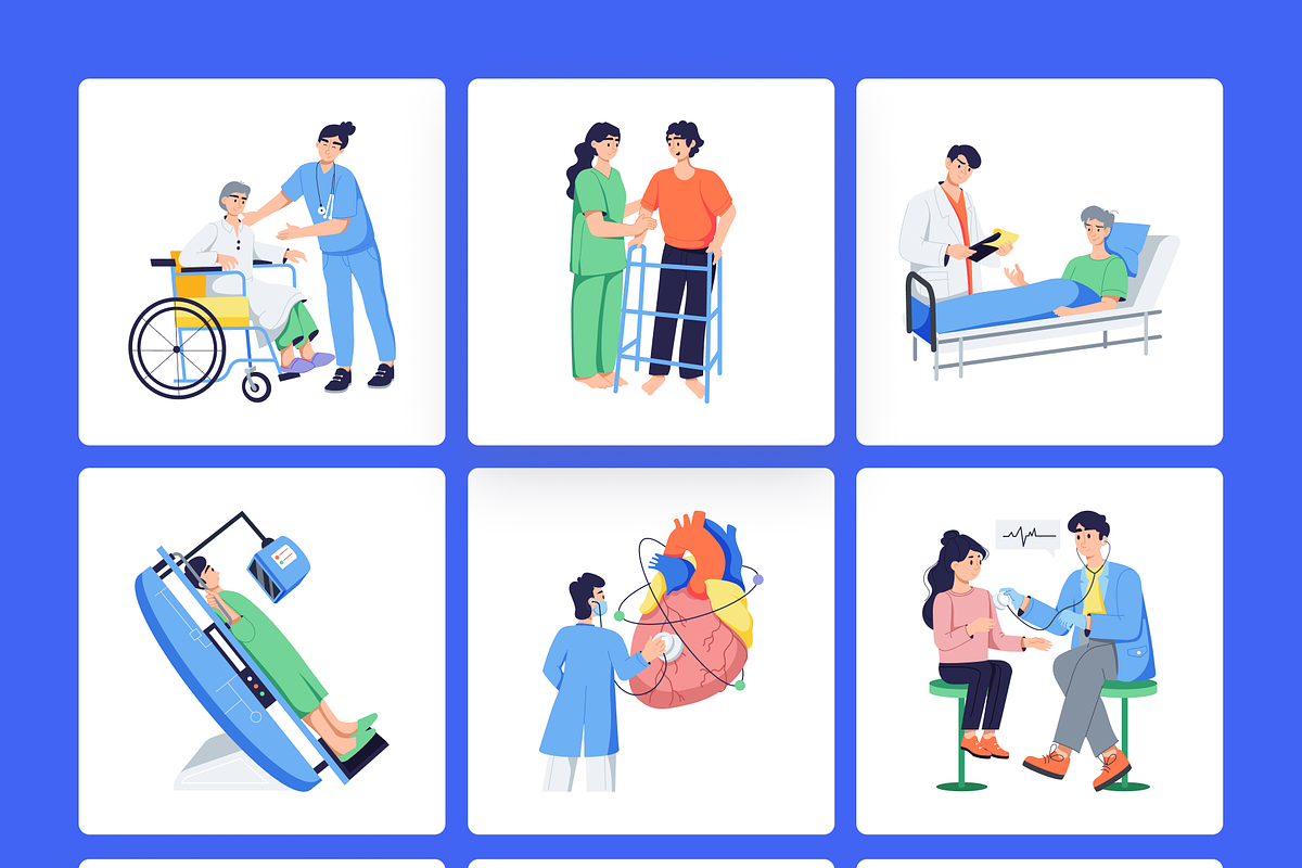 Animated Medical Illustrations, a Healthcare Illustration by Prosymbols (Photo 7 of 11)