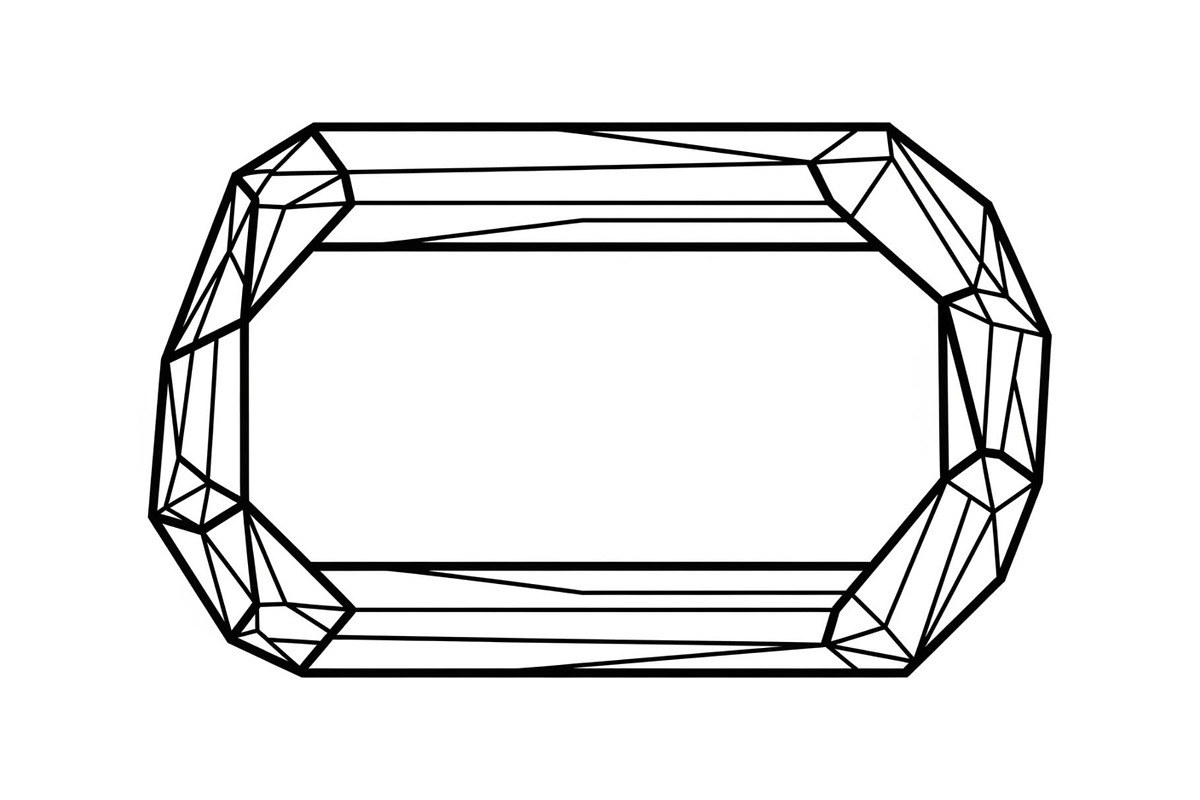 Geometric Polygon Frame Bundle, an Illustration by Creativeshirt (Photo 13 of 31)