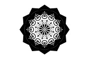 Black White Mandala Illustration Set, a Decorative Illustration by NJ Himel (Thumbnail 83 of 101)