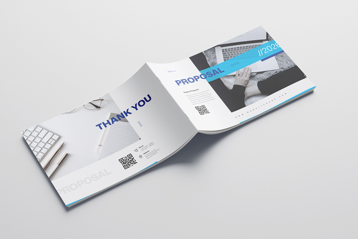 Proposal Template Landscape | Word, a Brochure Template by HiveArts (Photo 9 of 9)