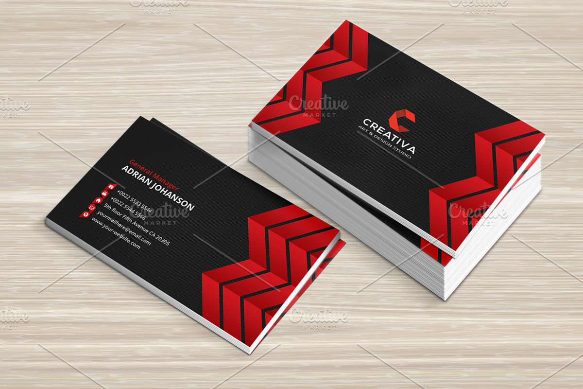 Creative Business Card, a Business Card Template by BettyDesign (Photo 2 of 6)