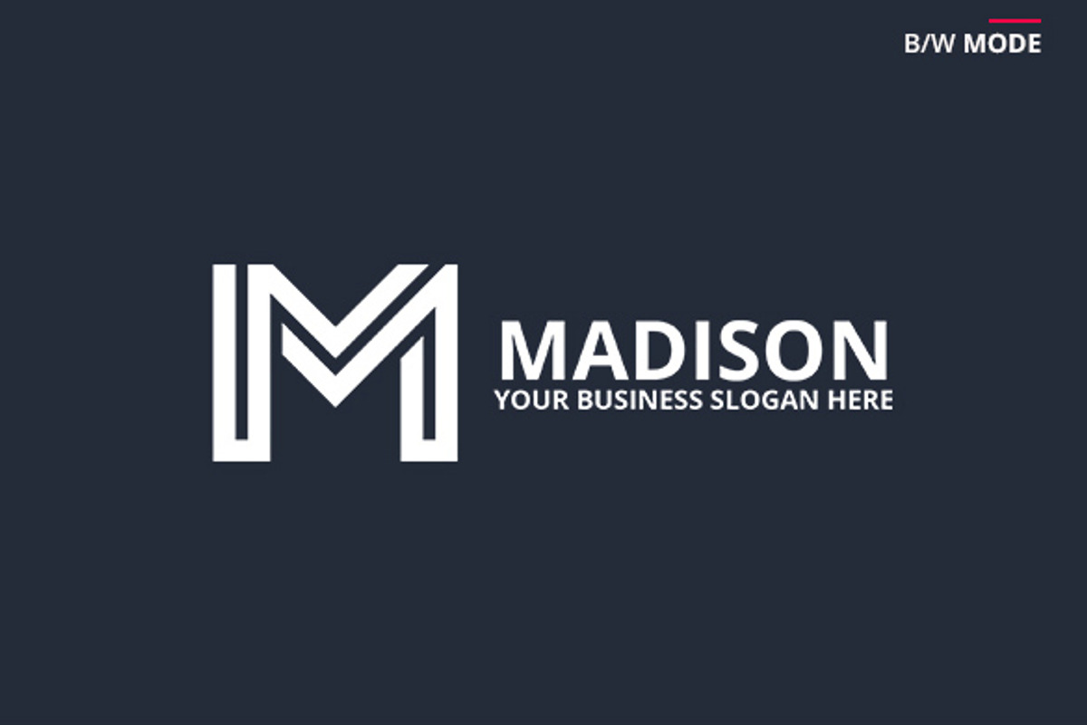 Madison Logo, a Branding & Logo Template by Birka Studio (Photo 2 of 3)