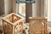 Laser Christmas Lantern Templates, a Graphic by AtacanDigital (Thumbnail 6 of 13)