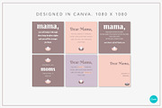 Motherhood Templates for Instagram, a Social Media Template by Carolyn Packard Design (Thumbnail 3 of 9)
