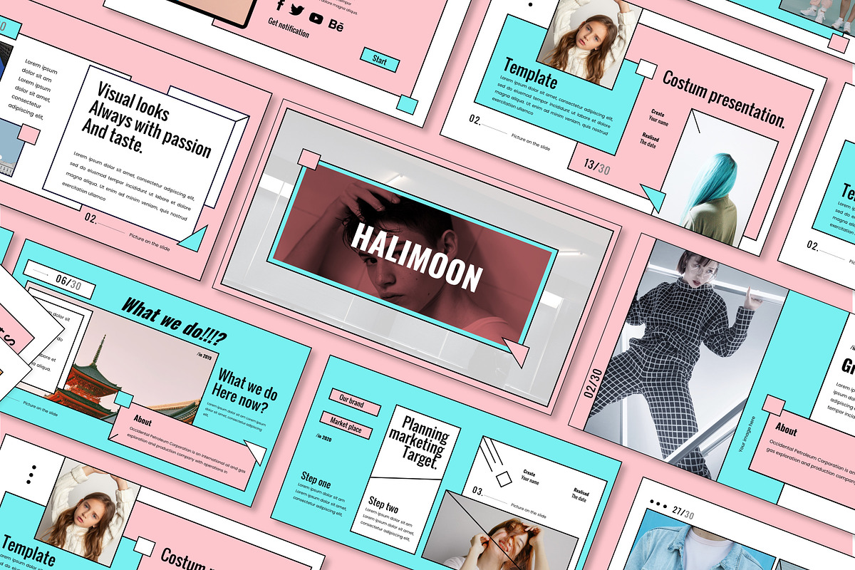 Halimoon - New Google Slide Template, a Presentation Template by Visualin.std (Photo 2 of 9)