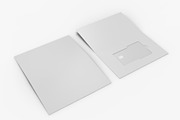 3d Credit Card in Folder Mockup, a Merchandise Mockup by The Rose Project (Thumbnail 3 of 4)